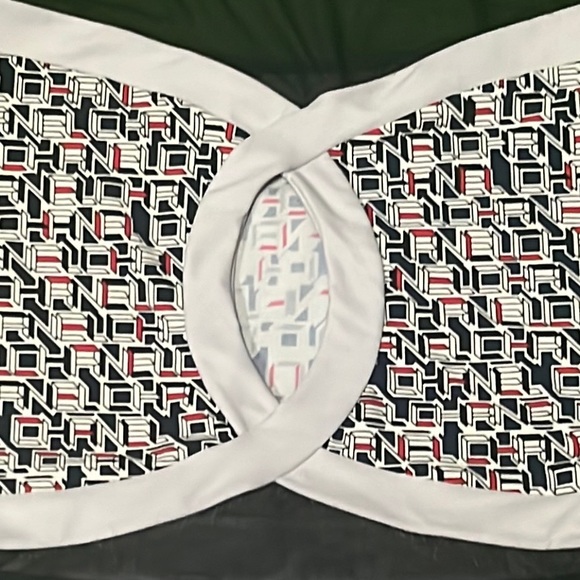 Authentic Chanel signature one piece bathing suit sz 8 Euro 42 - Picture 5 of 10